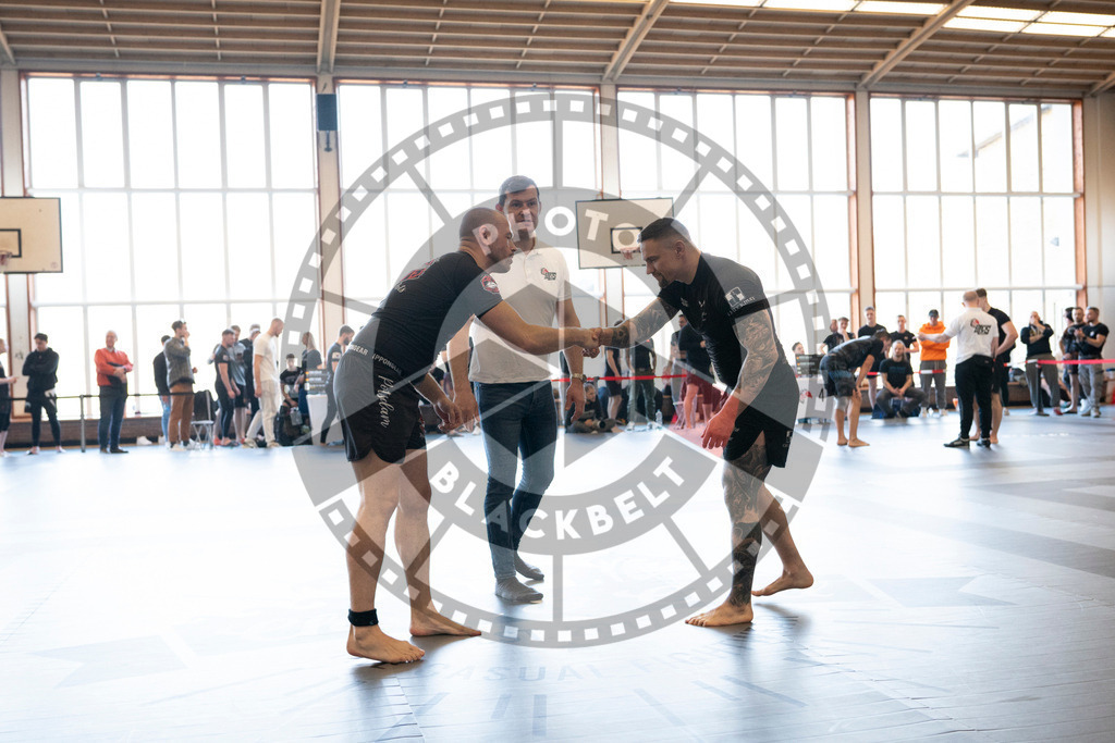 20240309PBB5293 | Fighters compete during the International Luta Livre (ILLCS) Spring Championship in Hannover, Germany, on March 9, 2024.
