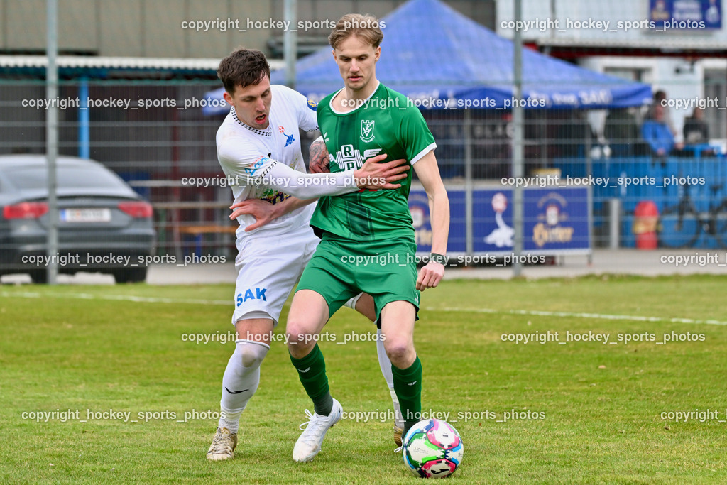 SAK vs. VST Völkermarkt | #29 Andraz Zinic SAK, #10 Mario Michael Kuester VST Völkermarkt, SAK vs. VST Völkermarkt, SAK vs. VST Völkermarkt am 21.03.2026 in Klagenfurt (Sportpark Welzenegg), Austria, (Photo by Bernd Stefan)