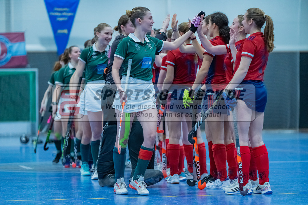 HK_20240303_109106 | Spiel um Platz 5 Deutsche Meisterschaft WU16 am 3.3.2024 Halle DHC, Düsseldorf ,
