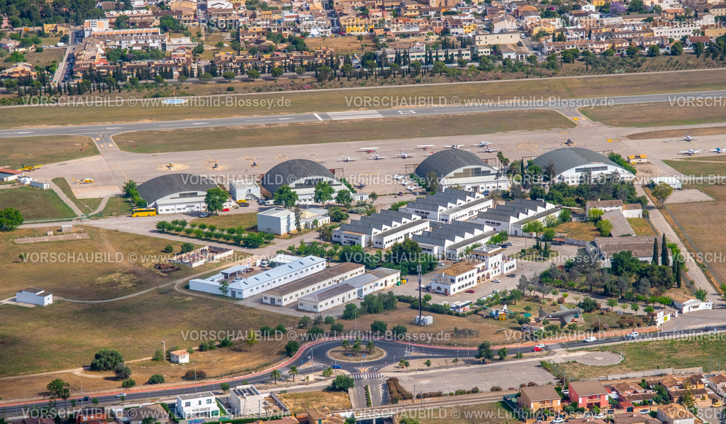 Mallorca230600776N | Luftbild, Aeroport de Son Bonet, Flugplatz Son Bonet, Flyschool Air Academy, escuela de pilotos en Mallorca, Marratxi, Balearen, Mallorca, Balearische Inseln, Spanien