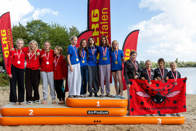 DLRG, Rettungssport, Beach- & Oceanevents, NRW-Landesmeisterschaften Freiwasser Rettungssport 2026 20.09.2026 | Kalkar-Wissel, Deutschland - September, 20: Impressionen der 7. NRW-Landesmeisterschaften Freiwasser Rettungssport 2026 im Naturbad Wisseler See (Foto: Benedikt Lang (DLRG)) - Realisiert mit Pictrs.com