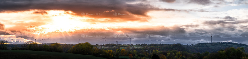 Brennender Himmel auf der schwäbischen Alb | löwenblicke | shop