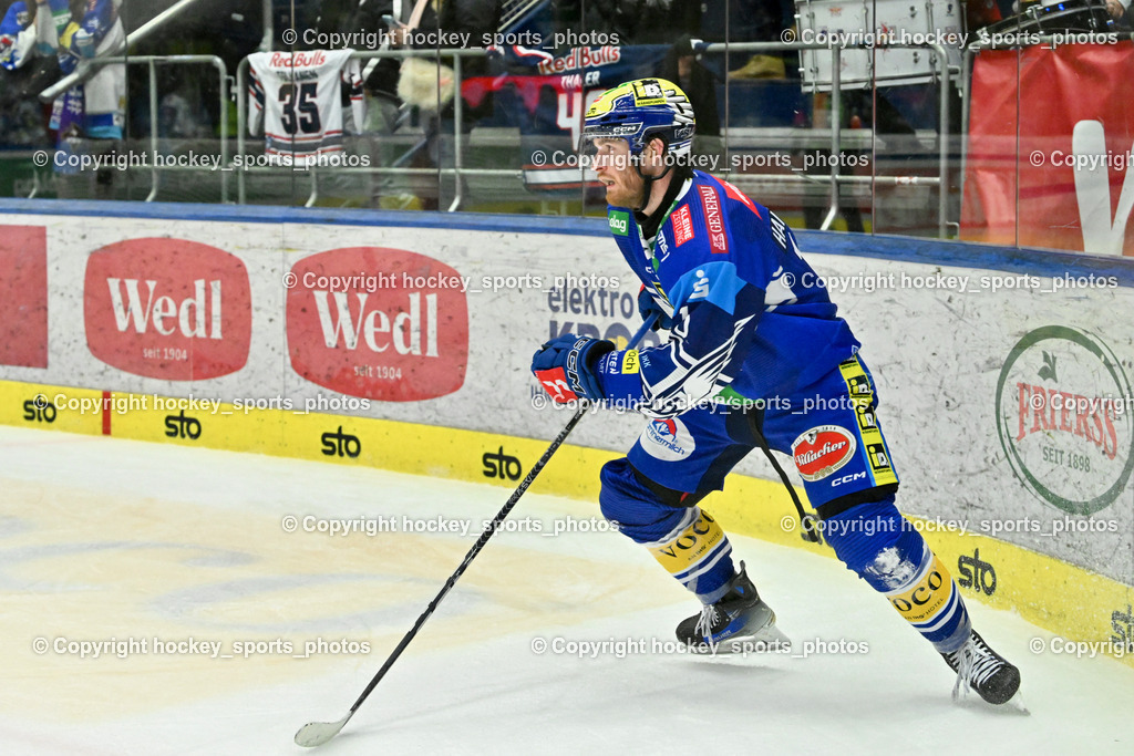 EC IDM WÄRMEPUMPEN VSV vs. EC Red Bull Salzburg | #16 HANCOCK Kevin EC VSV, EC IDM WÄRMEPUMPEN VSV vs. EC Red Bull Salzburg, EC IDM WÄRMEPUMPEN VSV vs. EC Red Bull Salzburg am 17.01.2025 in Villach (Stadthalle Villach), Austria, (Photo by Bernd Stefan)