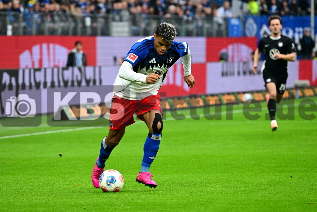 KBS Picture_HSV-Wolfsburg_041 | Koenigsdoerffer Ransford-Yeboah (HSV) ,Sportplatz :  Volksparkstadion, - Realisiert mit Pictrs.com
