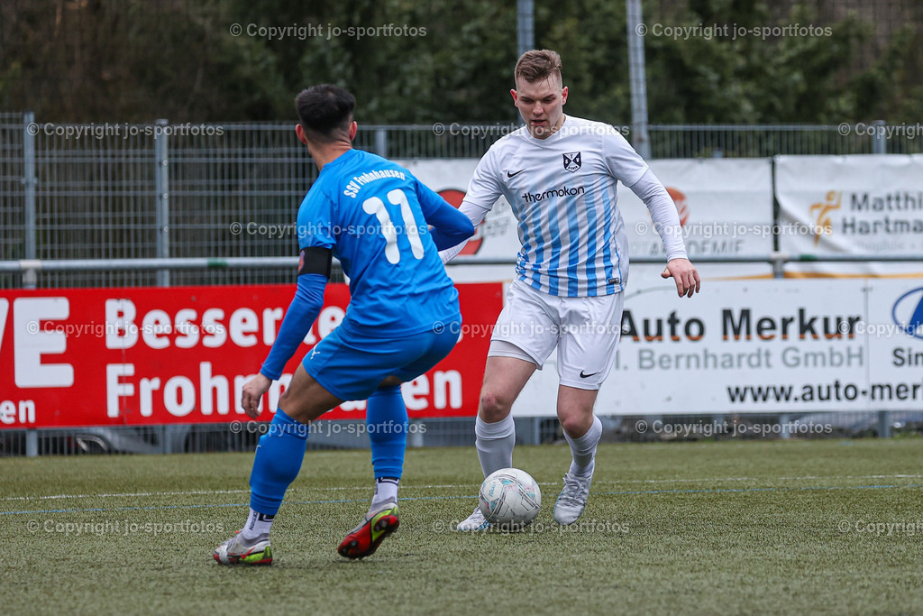 BQ3I4375 | 19.02.2023; Testspiel; Kunstrasenplatz Frohnhausen; SSV Oranien Frohnhausen : TSV Bicken