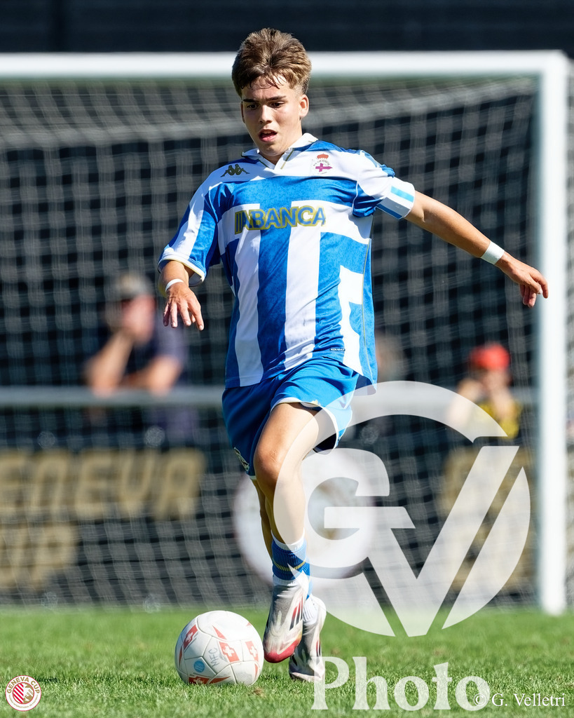 GenevaCup 3-4 - RC Deportivo v FC Inter Milan | during the GenevaCup 3-4 match between RC Deportivo and FC Inter Milan at Stade des Arberes in Meyrin, Switzerland