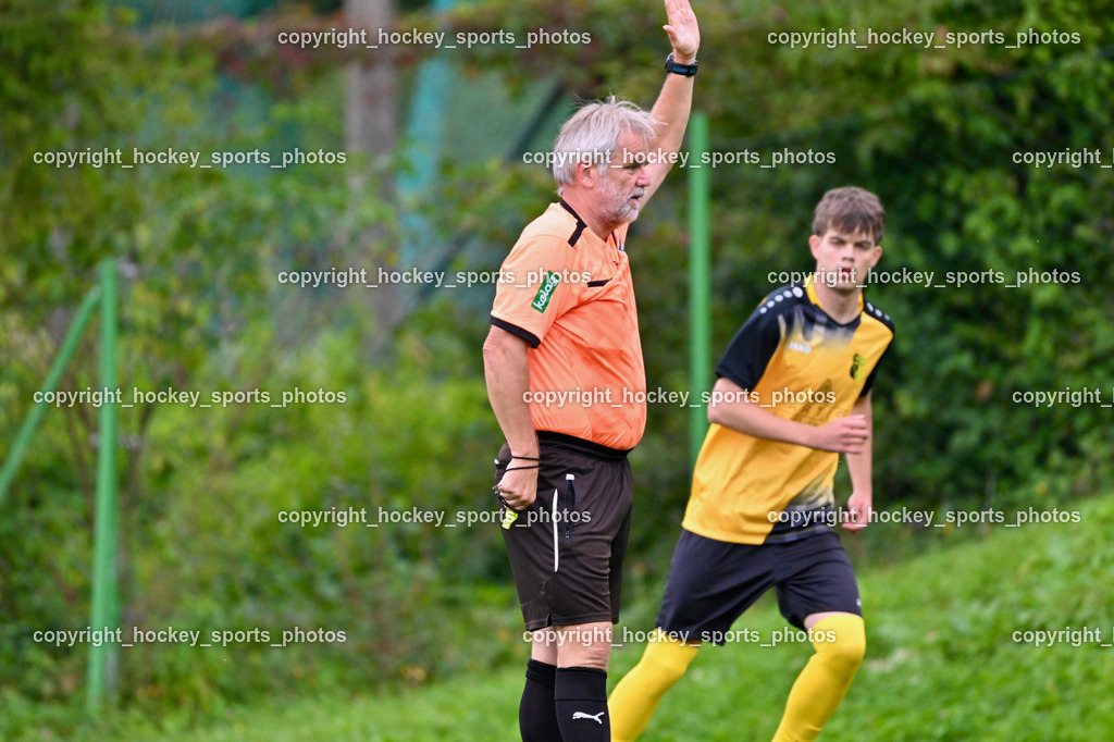 SV Arnoldstein vs. ATUS Velden | Meschnark Lukas Referee, SV Arnoldstein vs. ATUS Velden, SV Arnoldstein vs. ATUS Velden am 16.09.2025 in Arnoldstein (Waldparkstadion Arnoldstein), Austria, (Photo by Bernd Stefan)