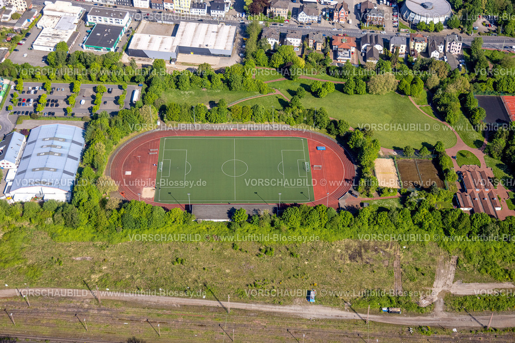 Hagen240503769 | Luftbild, Ennepepark Bezirksportanlage Haspe, Sport- und Freizeitanlage Hagen-Haspe, Rundturnhalle, Haspe, Hagen, Ruhrgebiet, Nordrhein-Westfalen, Deutschland