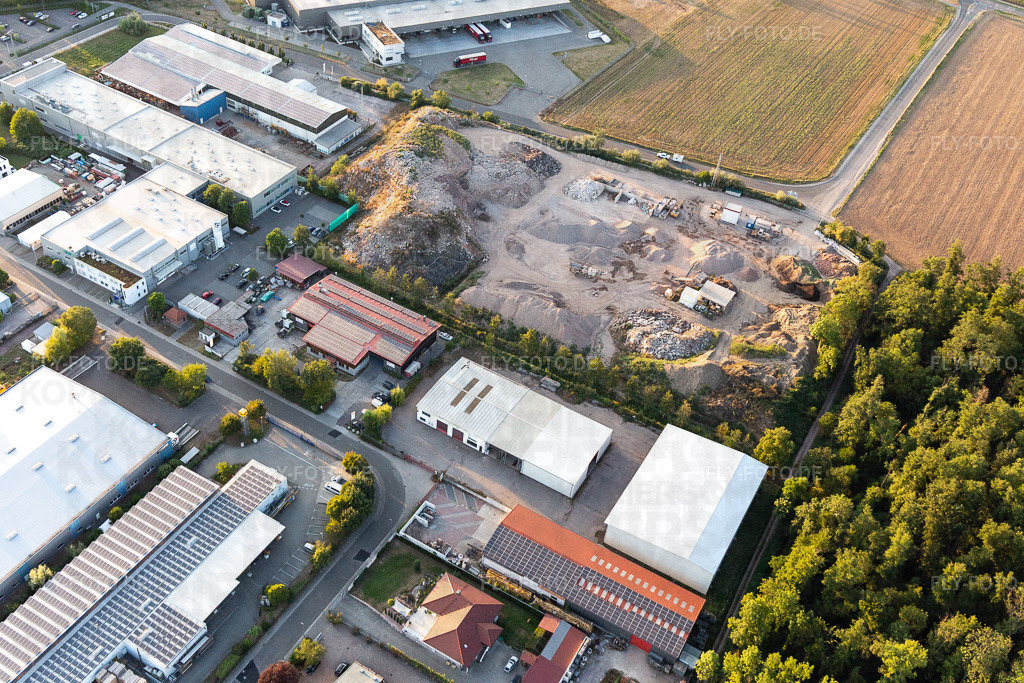 Gewerbegebiet Große Ahlmühle | Luftbild: Gewerbegebiet Große Ahlmühle in Rohrbach im Bundesland Rheinland-Pfalz in Deutschland. Foto: IMG_117480.jpg vom 06.09.2019 durch Werner Riehm/FLY-FOTO.de - Realisiert mit Pictrs.com