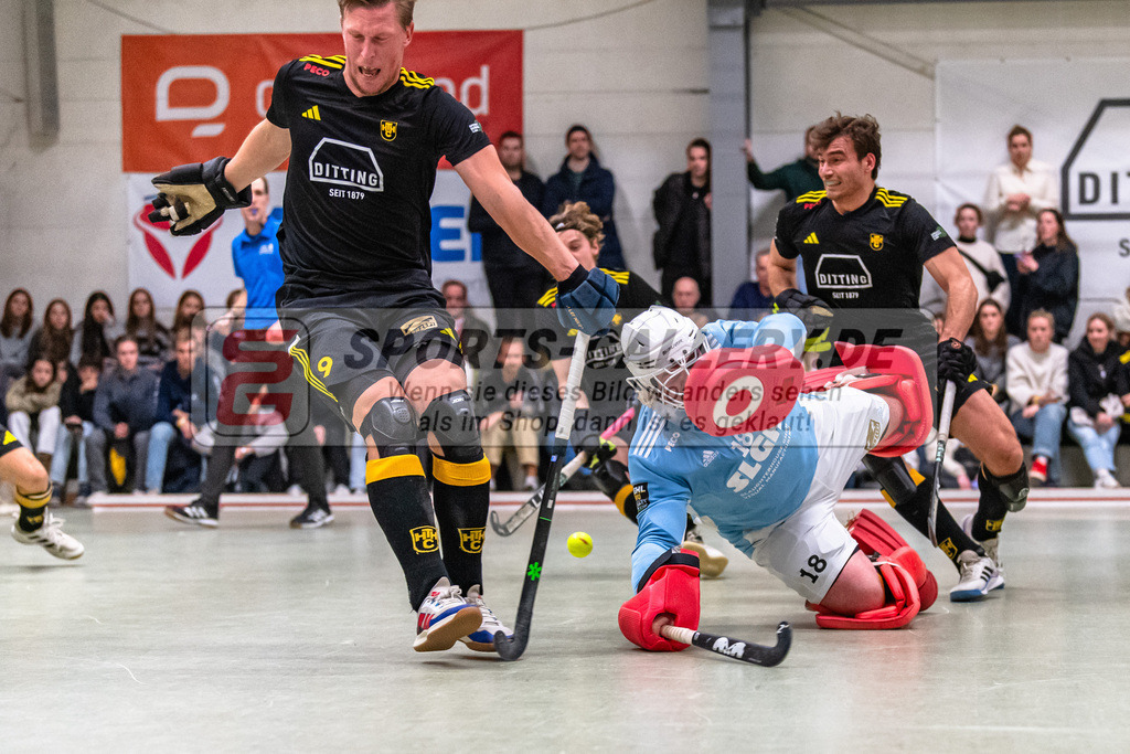 SM_20240112-D5A_0607 | 1.Bundesliga Hallenhockey  (M) HTHC - DCadA / 4:5 (3:3)