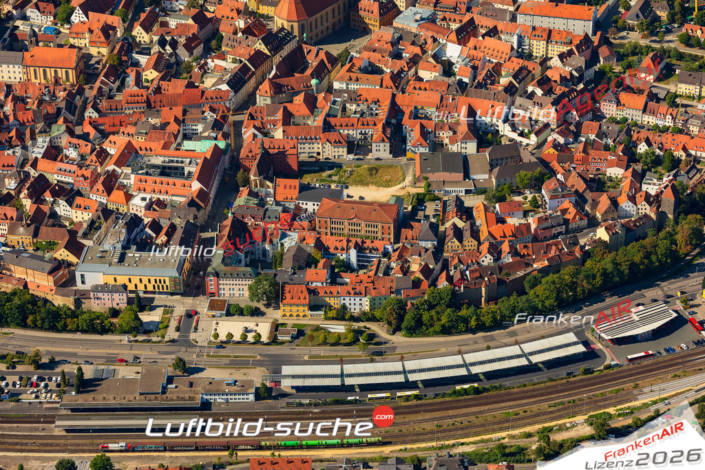 Luftaufnahme von  Amberg - Die Luftaufnahme wurde 2025 vom UL-Flugzeug heraus erstellt ( keine Drohne ) - Hochauflösende Luftaufnahme - für professionelle Ausdrucke geeignet. Die Geschenkidee !Mit Lizenz und Bildrechte bestellbar