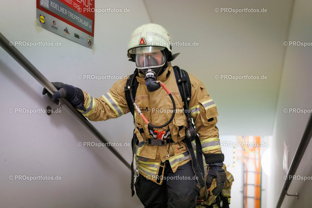 KölnTurm Treppenlauf; Köln, 03.08.2025 | Impressionen vom KölnTurm Treppenlauf am 03.08.2025 in Köln (Nordrhein-Westfalen). 