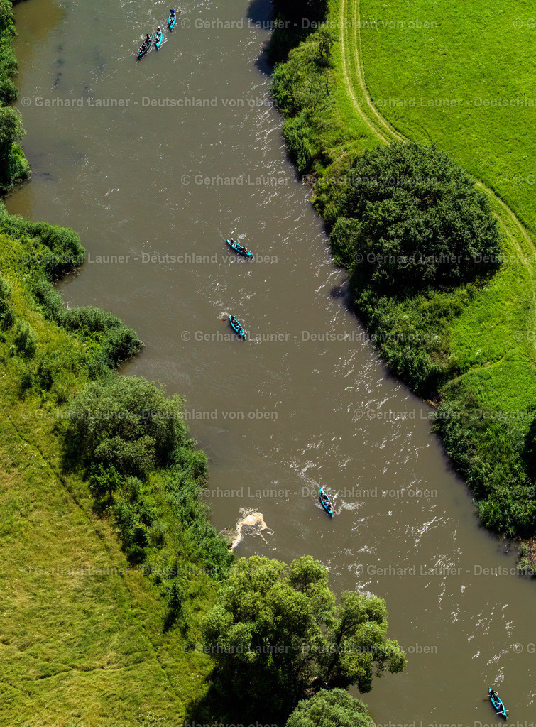 3205690 | wasserwandern auf der werra bei lauchröden