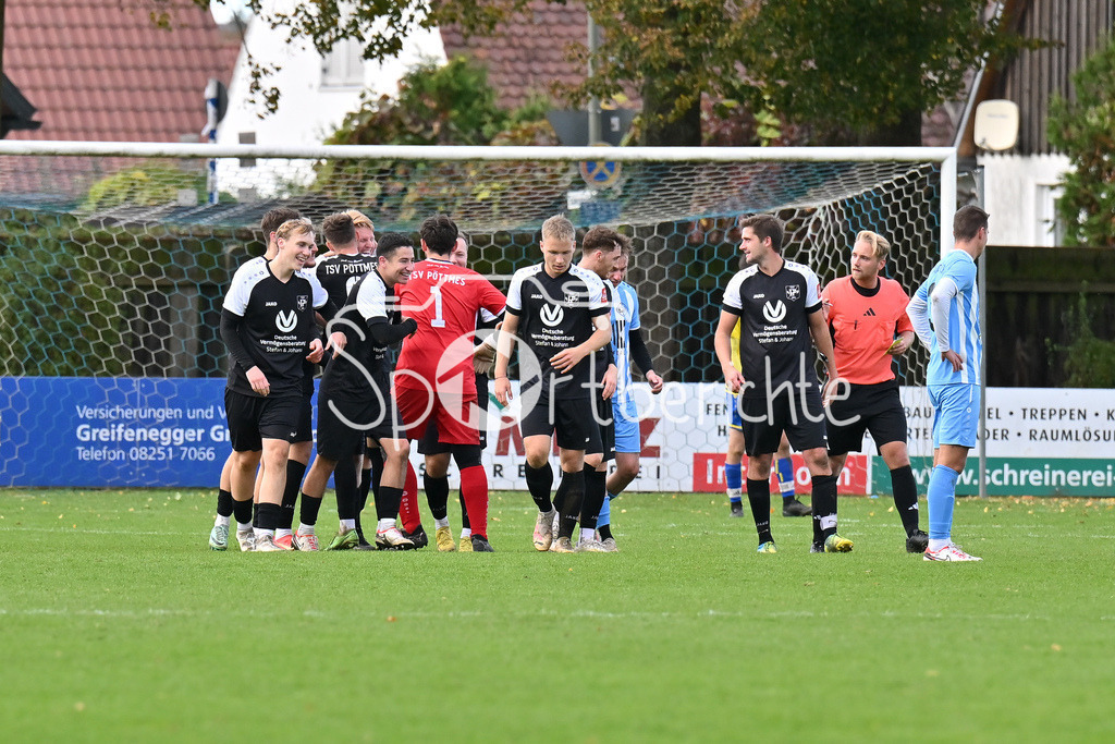 BC Aichach - TSV Pöttmes | Jubel nach 1-3