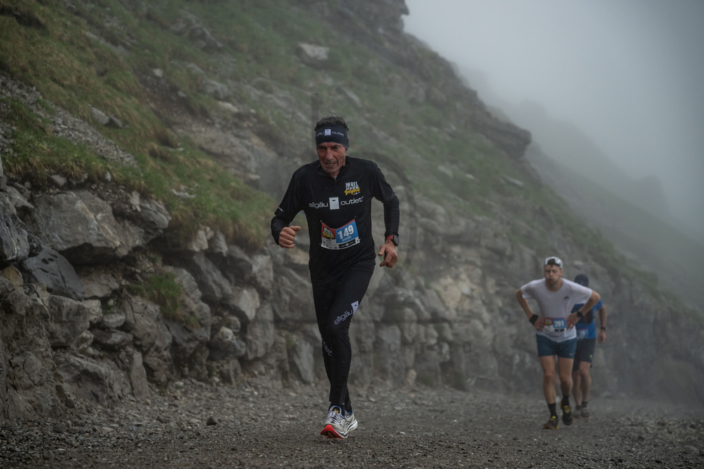 20240707_DB14976 | Nebelhorn-Berglauf 2024 am 07.07.2024  in Oberstdorf. (Foto: Dominik Berchtold)B-AL SPO