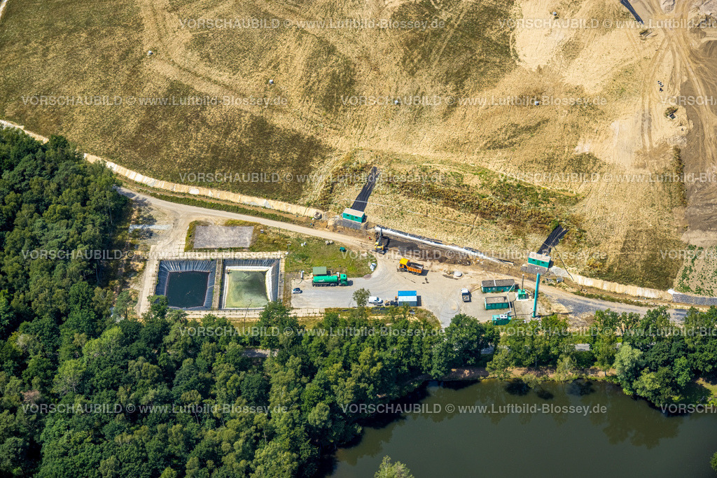 Schermbeck220703879 | Luftbild, Mühlenberg Gelände der Nottenkämper GmbH, Sonderabfalldeponie Hünxe-Schermback, Gahlen, Schermbeck, Ruhrgebiet, Nordrhein-Westfalen, Deutschland