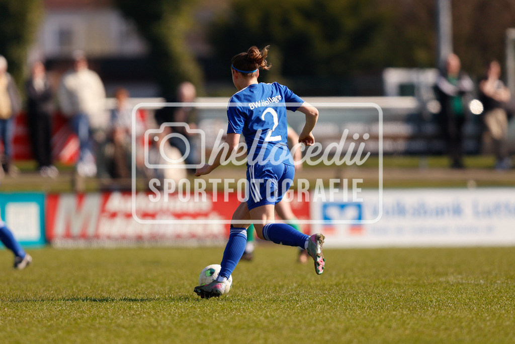 Fußball I Frauen I Saison 2025-2026 I Oberliga Niedersachsen I 17. Spieltag I TuS Lutten - BW Hollage-28 | Katleen Strunk (2, BW Hollage) - Realisiert mit Pictrs.com