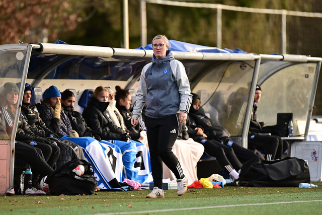 Fußball I Frauen I Saison 2025-2026 I Regionalliga Nord I 11. Spieltag I Hamburger SV U20 - Holstein Kiel I 28948 | Der Sportfotograf. - Realisiert mit Pictrs.com