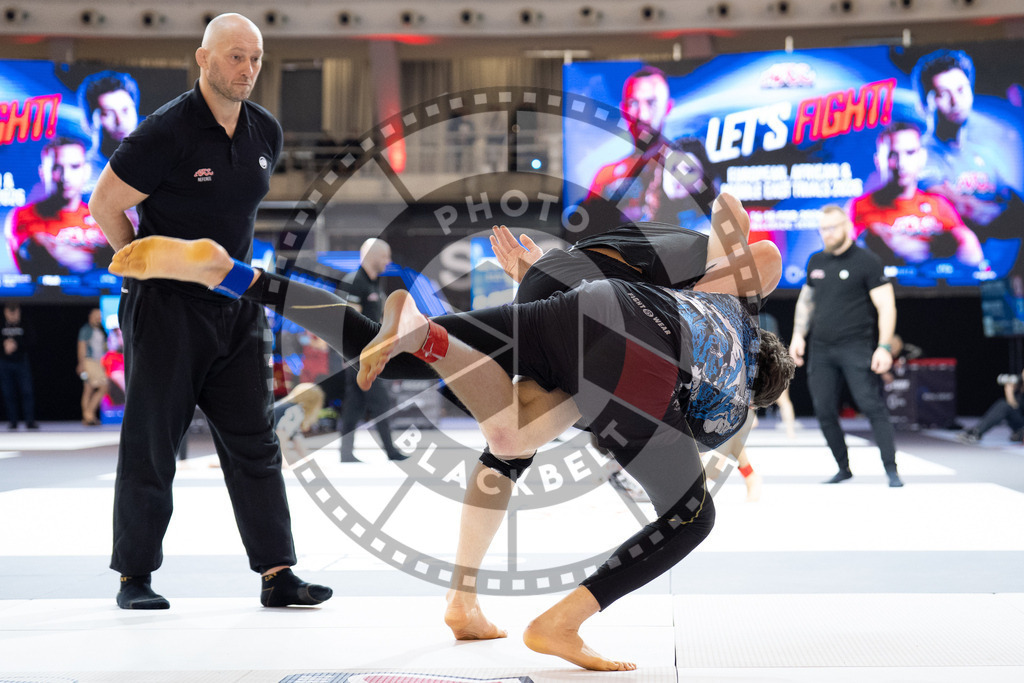 20260214PBB0329 | Fighters compete during the ADCC European Trials  competition day 1 in Belgrade, Serbia, on February 14, 2026.