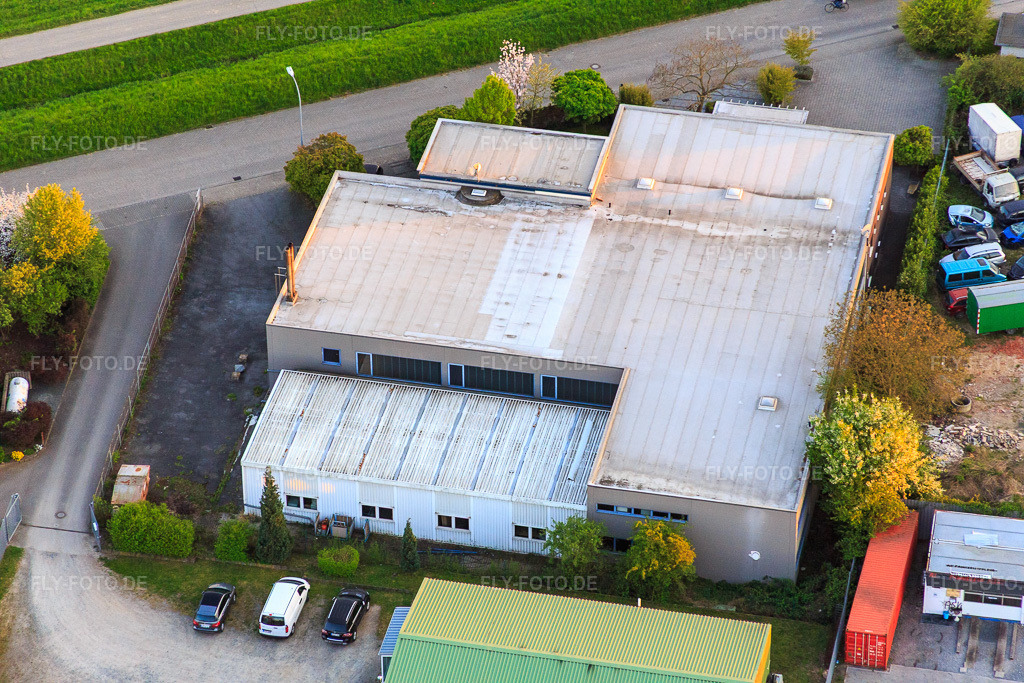 Luftbild: eca biomed GmbH & Co. KG in Bensheim im Bundesland Hessen in Deutschland. Foto: IMG_077896.jpg vom 23.04.2015 durch Werner Riehm/FLY-FOTO.deeca biomed