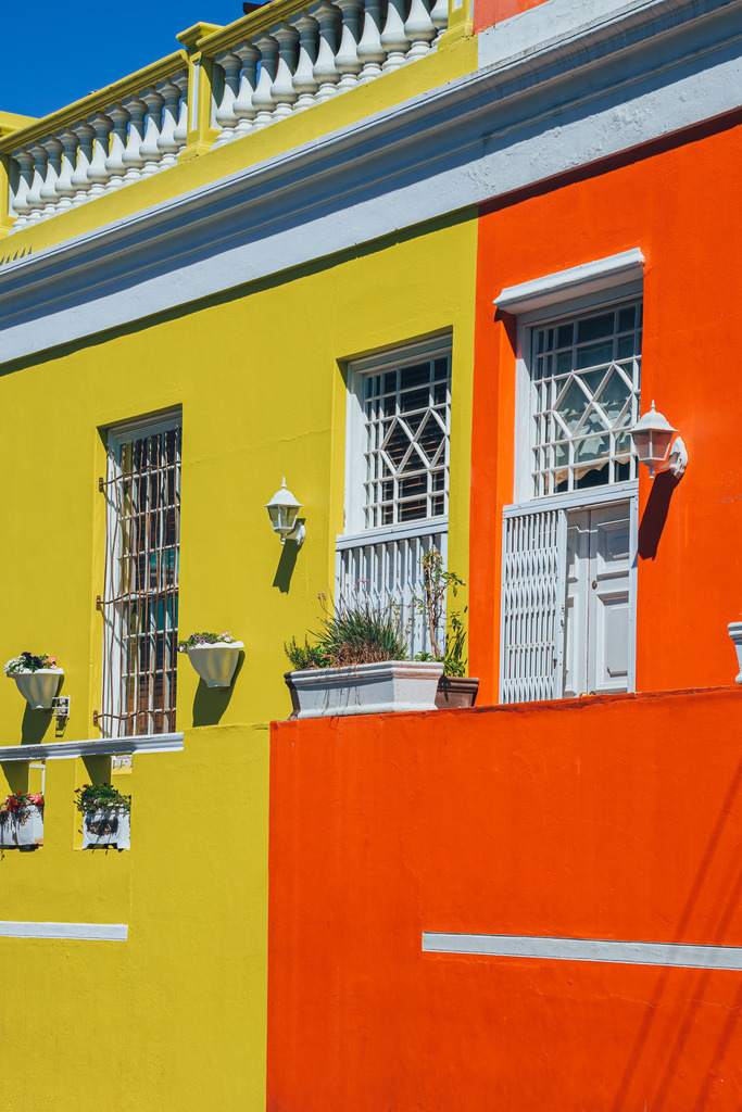 Häuser im Bo-Kaap Viertel | Häuser im Bo-Kaap Viertel - Realisiert mit Pictrs.com