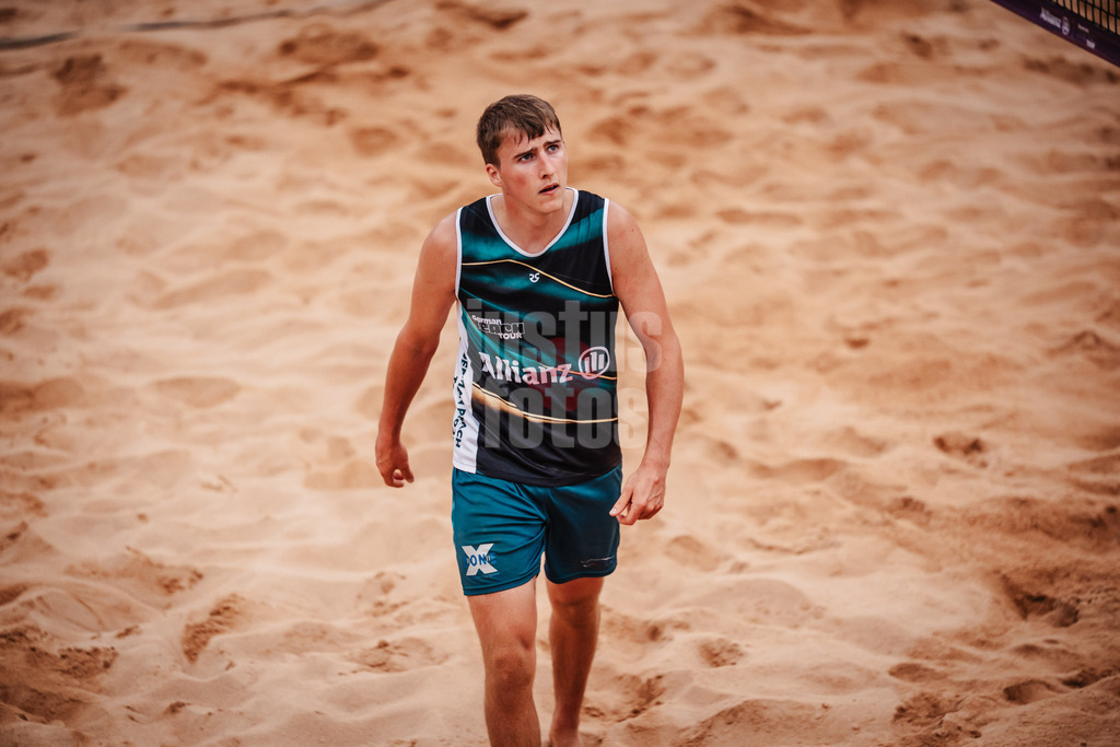 Beachvolleyball | Männer | Allianz German Beach Tour 2025 | Tourstop München | 10.07.2025 | Yannik Ahr