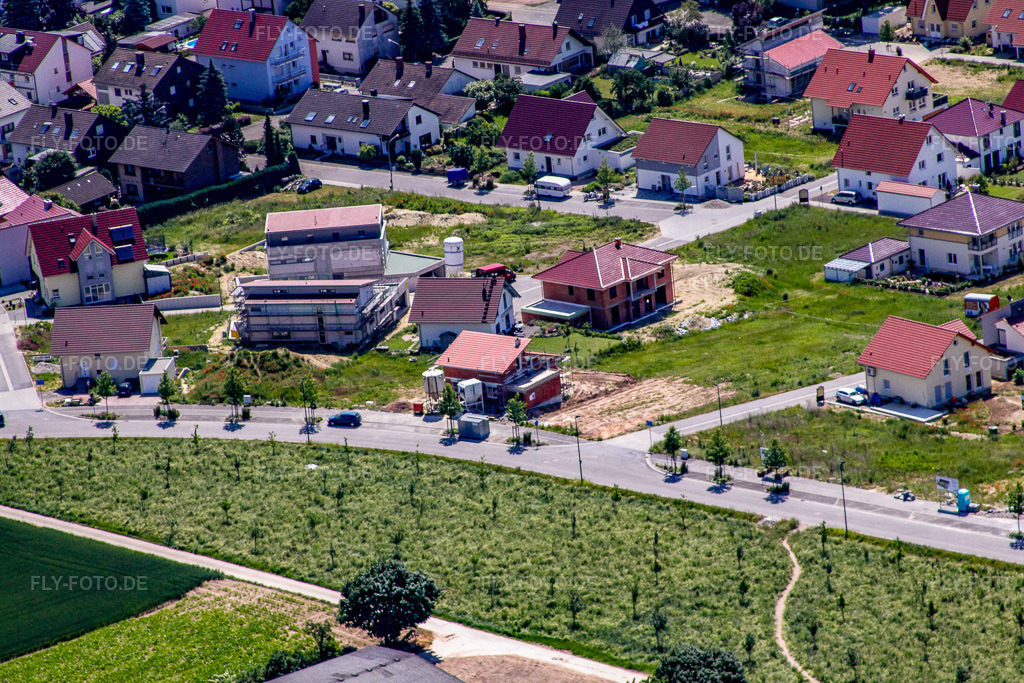 Luftbild: Am Höhenweg in Kandel im Bundesland Rheinland-Pfalz in Deutschland. Foto: IMG_18531.jpg vom 30.05.2009 durch Werner Riehm/FLY-FOTO.de