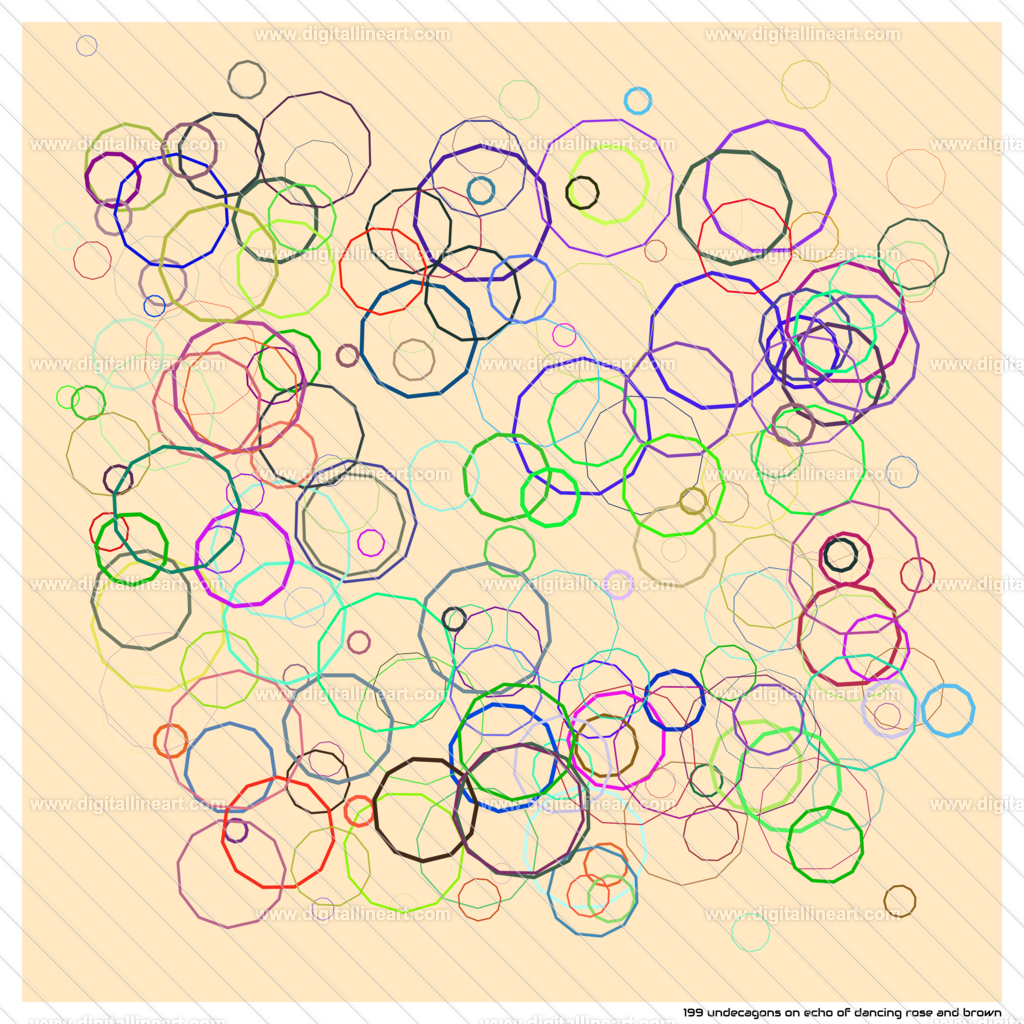 199-undecagons-echo-of-dancing-rose-and-brown | digitallineart - Realisiert mit Pictrs.com