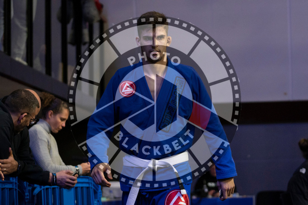 20240119PBB1121 | Fighters compete during the IBJJF European Championship in Paris, France, on January 19, 2024.