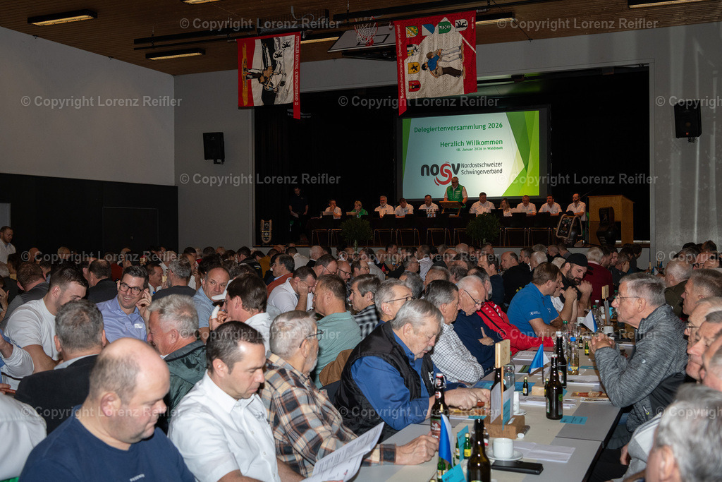Schwingen -  NOSV DV 2026 | Waldstatt, 18.1.26, Schwingen - NOSV DV.