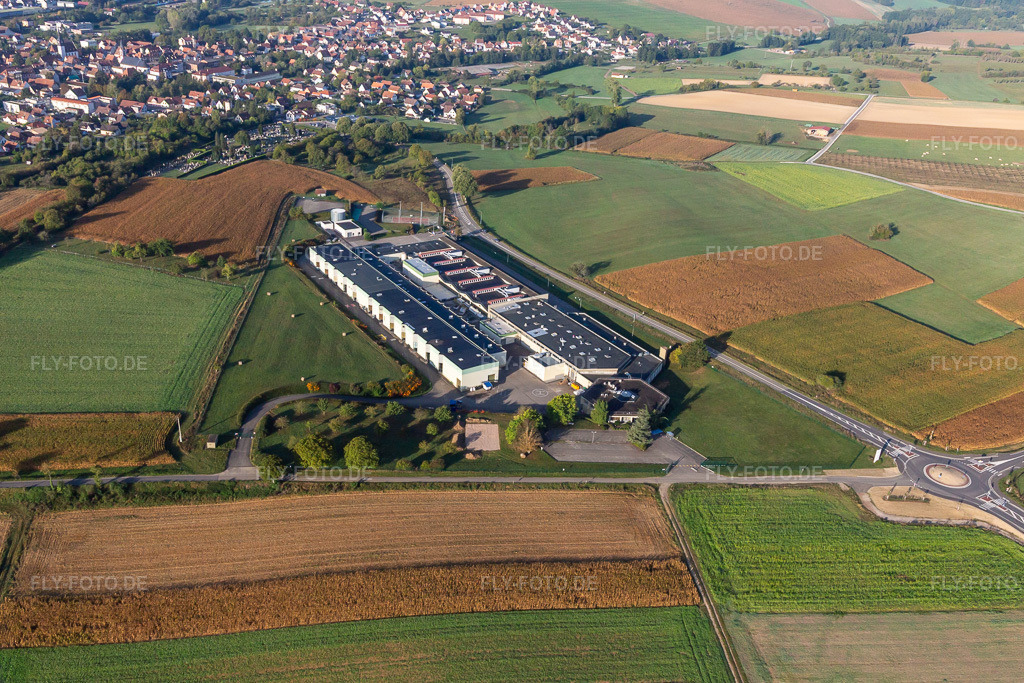 Luftbild: Gunther Tools in Soultz-sous-Forêts im Bundesland Bas-Rhin in Frankreich. Foto: IMG_139233.jpg vom 01.10.2023 durch Werner Riehm/FLY-FOTO.deWalter Tools \xc2\xbb Engineering Kompetenz