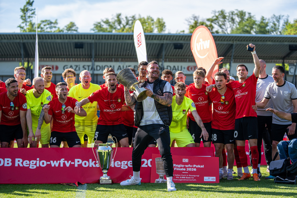 Stuttgarter Kickers vs. SG Sonnenhof Großaspach, Fussball, WFV-Pokal, Finale, 23.05.2026 | #,Stuttgarter Kickers vs. SG Sonnenhof Großaspach, Fussball, WFV-Pokal, Finale, 23.05.2026