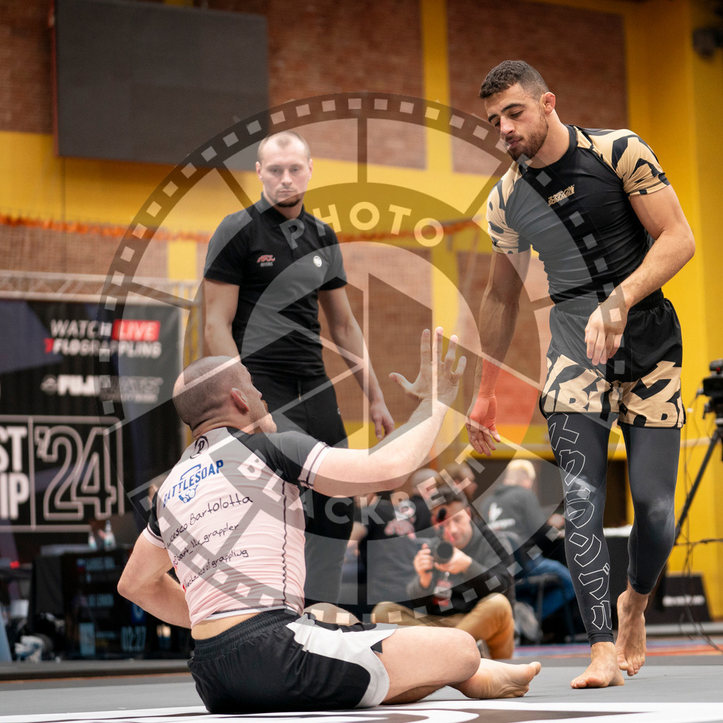 20240217PBB02505 | Fighters compete during the ADCC European, Middle Eastern and African Championship in Zagreb, Croatia, on February 17, 2024.