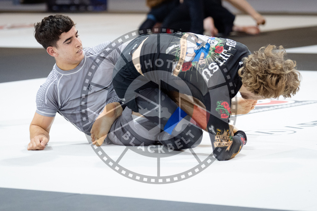 20260214PBB2013 | Fighters compete during the ADCC European Trials  competition day 1 in Belgrade, Serbia, on February 14, 2026.