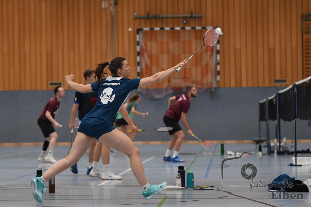 Badminton TV Metjendorf | Frauen Doppel, Wiebke Schwetje und Kira Veldmann; Badminton TV Metjendorf am 26.10.2025 in Metjendorf (Sporthalle Auf dem Kamp); Photo: Philip Eiben 2025 - Realisiert mit Pictrs.com