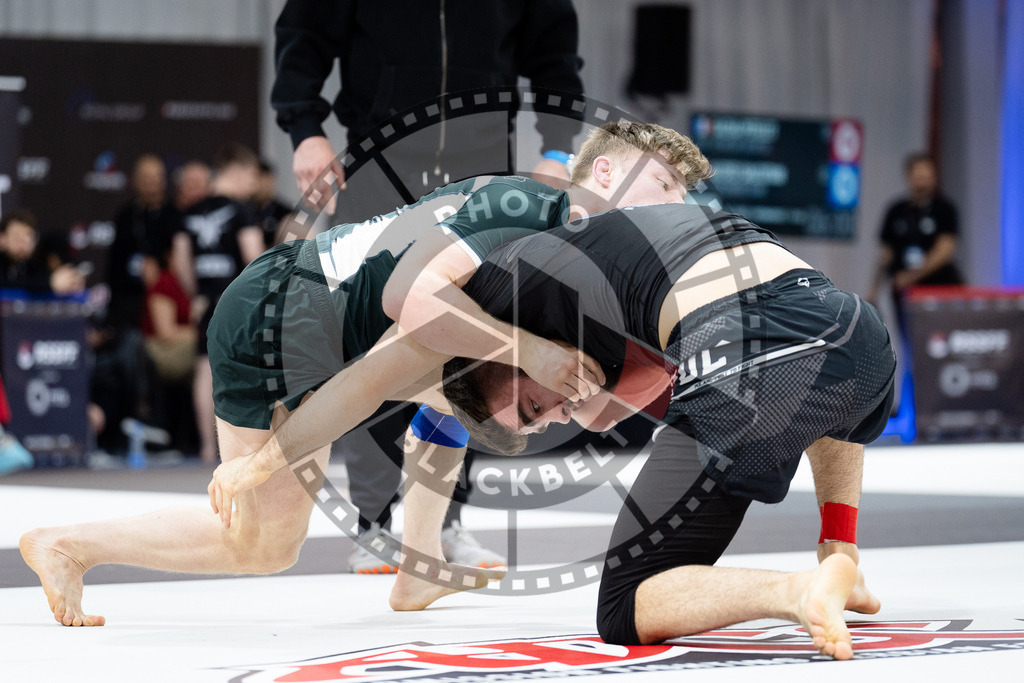 20260214PBB2615 | Fighters compete during the ADCC European Trials  competition day 1 in Belgrade, Serbia, on February 14, 2026.