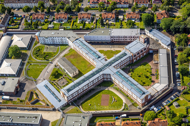 Werl220600682 | Luftbild, Justizvollzugsanstalt Werl, Belgische Straße, Werl, Soester Boerde, Nordrhein-Westfalen, Deutschland