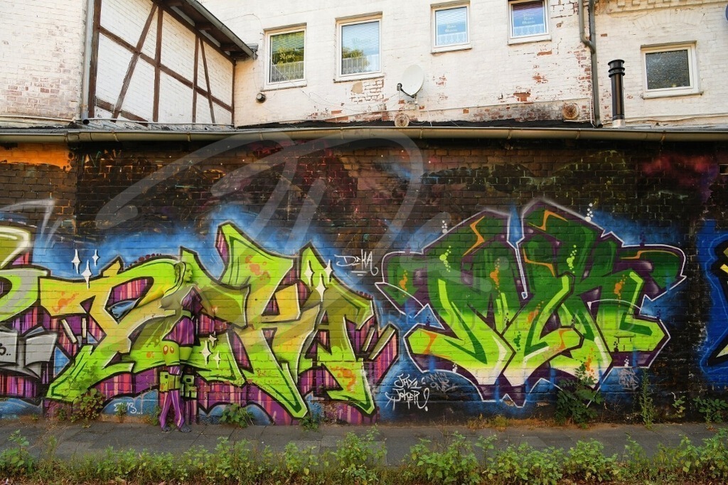 Bodypainting-GREENGRAFFITI_0511 | #008 | Modell: Fee | Foto: Thorsten Ohmacht - Realisiert mit Pictrs.com