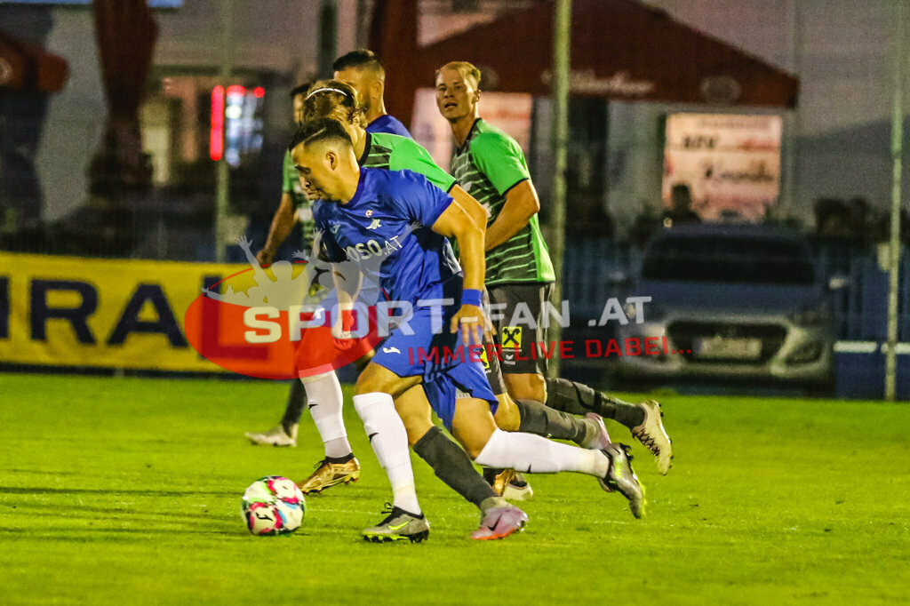 SAK Klagenfurt - VST Völkermarkt 4-5, Kärntner Liga 3. Runde |  SAK Klagenfurt - VST Völkermarkt 4-5 am 11.08.2023 in Klagenfurt
(SAK Sportpark), Austria, (Photo by Ernst Krawagner sport-fan.at) - Realisiert mit Pictrs.com