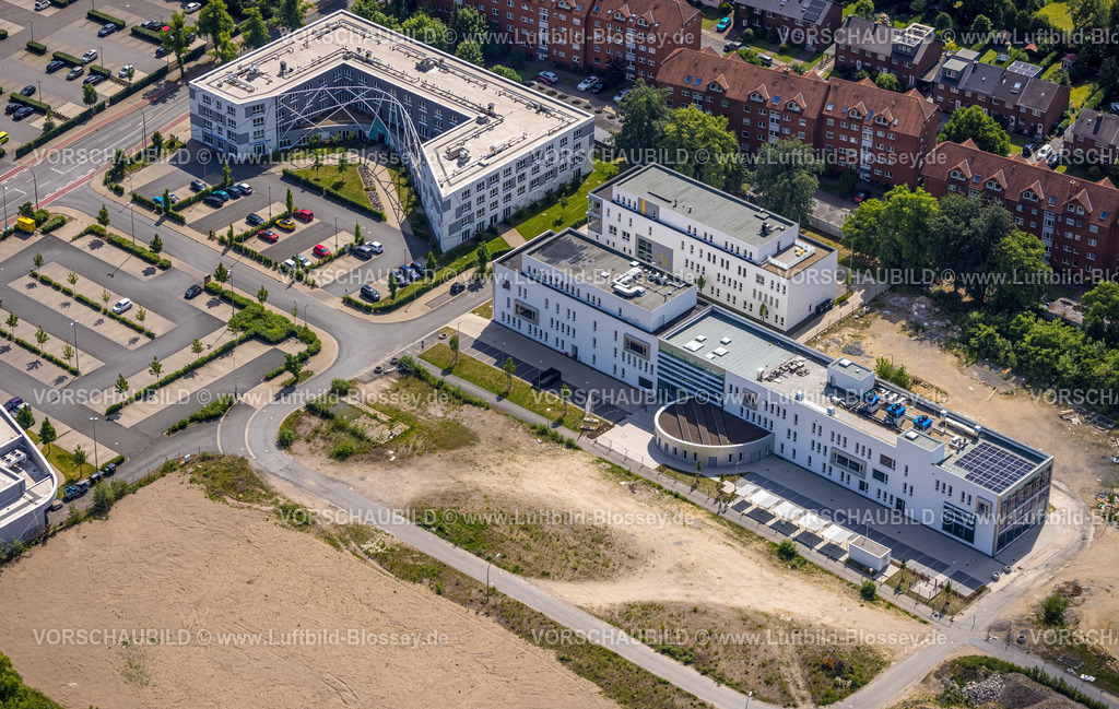 Hamm220504358 | Luftbild, Baustelle SCI:Q Science Quarter Paracelsuspark, Sci:Q Campusliving, ZFSL Hamm, Mitte, Hamm, Ruhrgebiet, Nordrhein-Westfalen, Deutschland