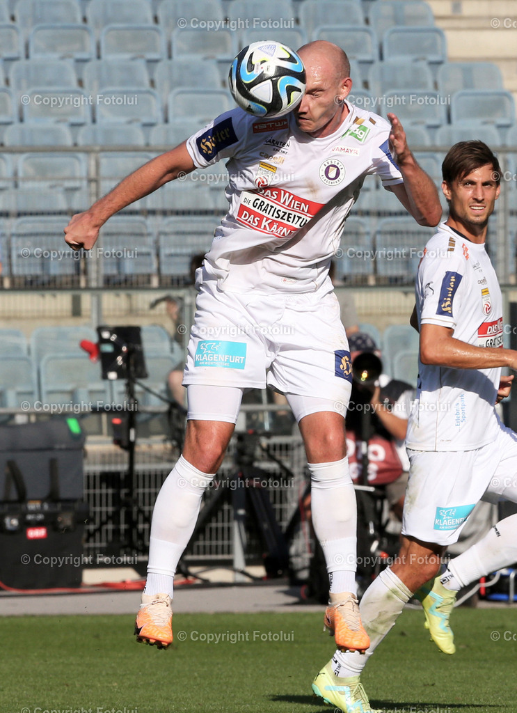 A_LUI_120823_0008 | SPORT,FUSSBALL,ADMIRAL BUNDESLIGA STURM GRAZ-AUSTRIA KLAGENFURT IM BILD:NICOLAS WIMMER  (KLAGENFURT) FOTOLUI/MW