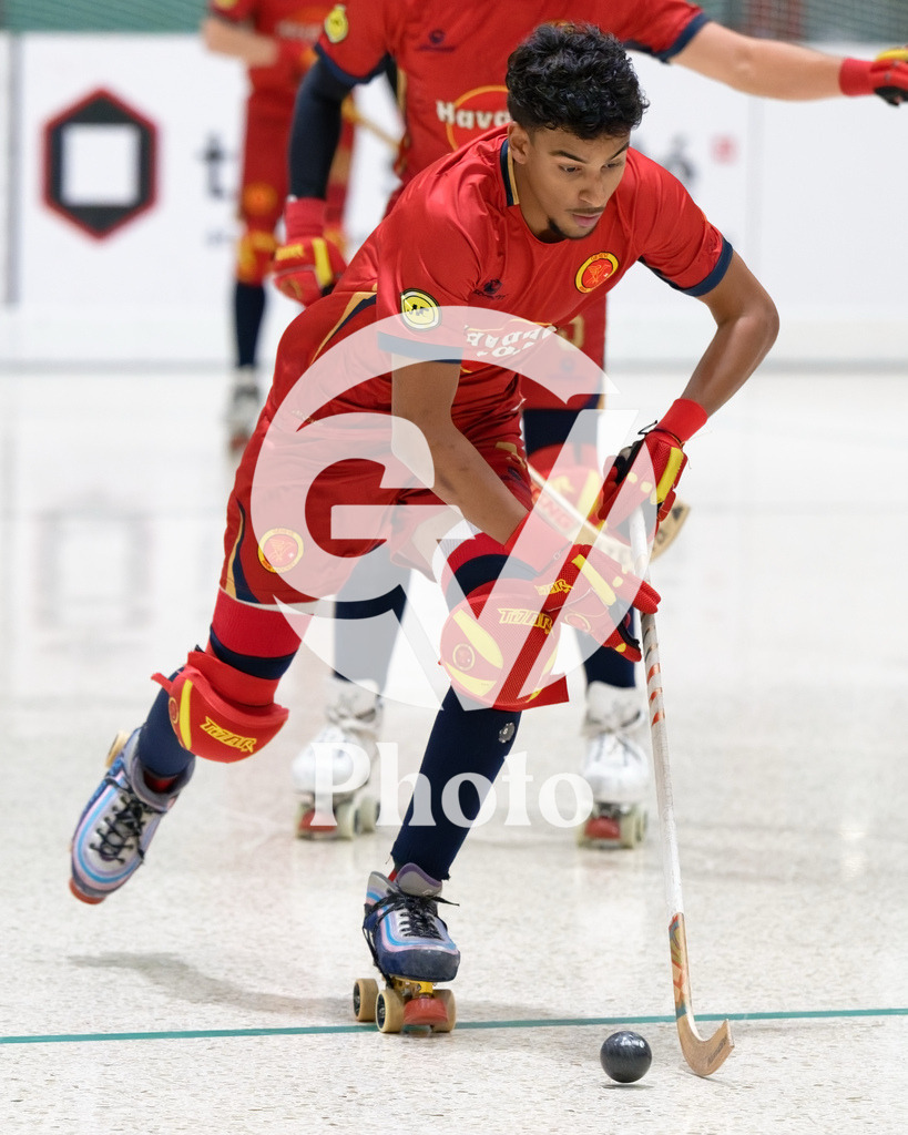LNA - Geneve RHC v RC Biasca |  during the LNA match between Geneve RHC and RC Biasca at Centre Sportif Queue D'Arve in Geneve, Switzerland
