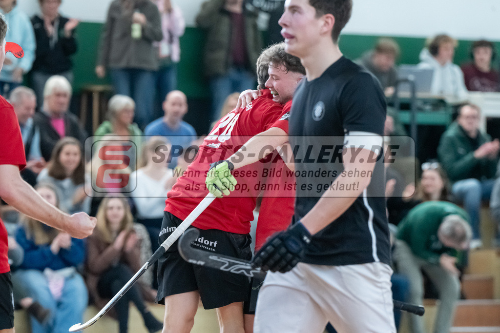 HK_20250202_102380 | 2. Bundesliga Halle Herren Club Raffelberg - Schwarz Weiss Köln am 2.2.2025 Halle am Raffelberg, Duisburg ,