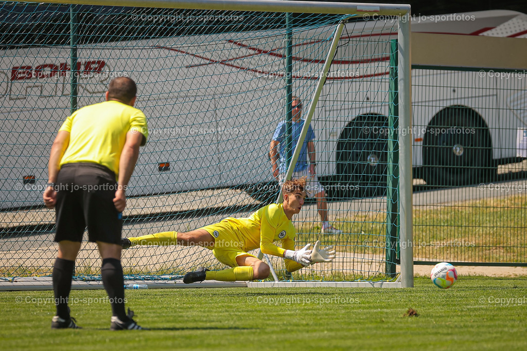 BQ3I4870 | 17.06.2023; Testspiel; Rasenplatz Offdilln; VfL Bochum U17 - Eintracht Frankfurt U17; Ergebnis: 3:1 (1:1)