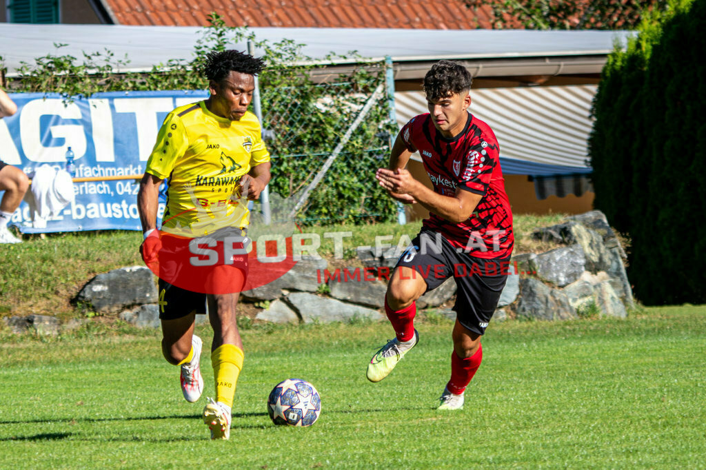Kärntner Liga | Kärntner Liga ATUS Ferlach - ASKÖ Köttmannsdorf am 02.09.2023 in Ferlach
(Sportplatz Ferlach), Austria, (Photo by Ernst Krawagner sport-fan.at) - Realisiert mit Pictrs.com