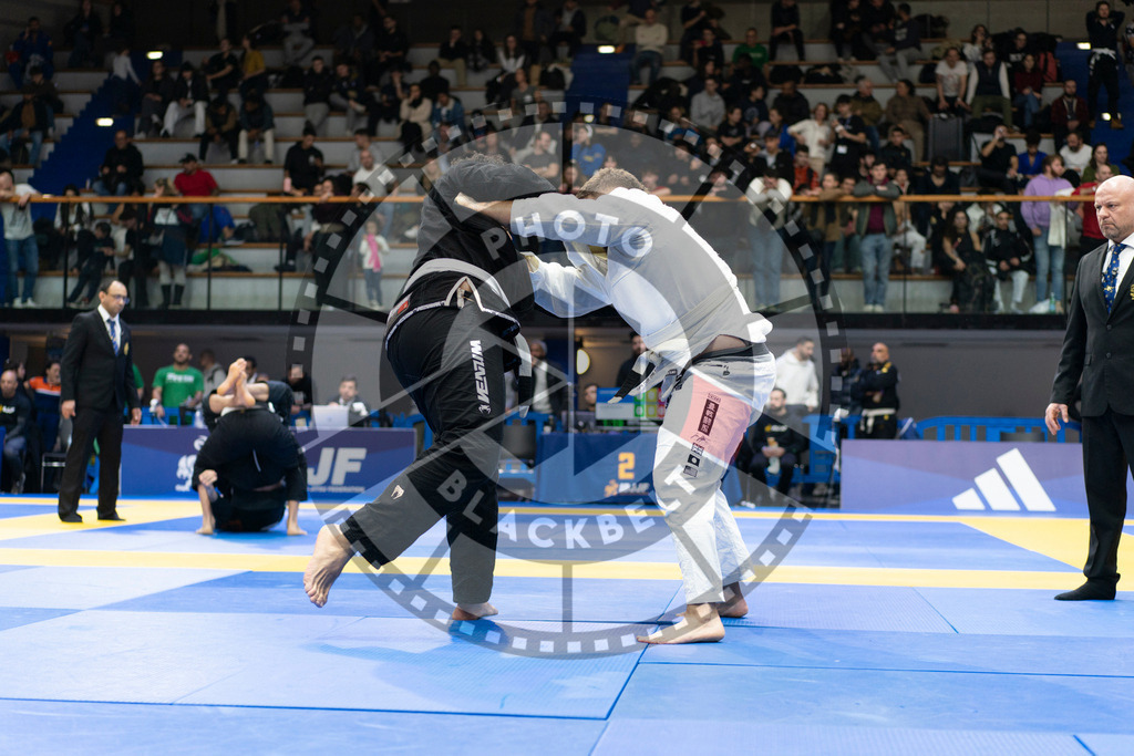 20240119PBB2735 | Fighters compete during the IBJJF European Championship in Paris, France, on January 19, 2024.