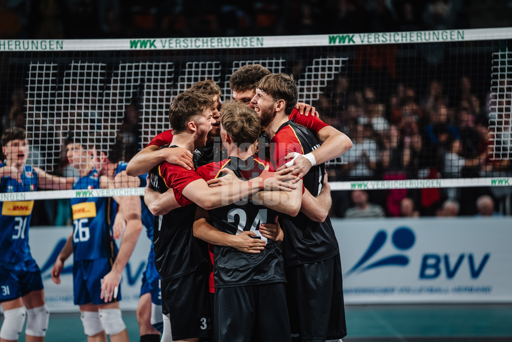Volleyball | Männer | Testspiel | Deutschland vs. Italien | 26.05.2025 | Jubel Deutschland