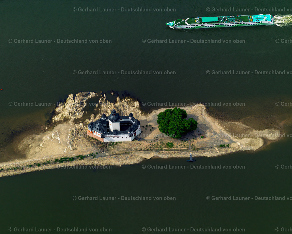 3126175 | Rhein an der Burg Pfalzgrafenstein