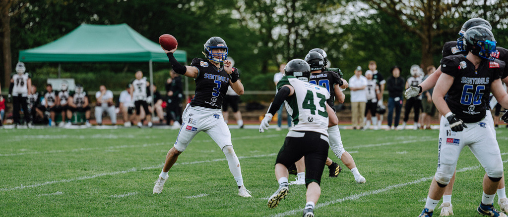 Bad Homburg Sentinels vs KIT Engineers, American Football,Testspiel, 18.04.2026 | Bad Homburg Sentinels vs KIT Engineers - Realisiert mit Pictrs.com