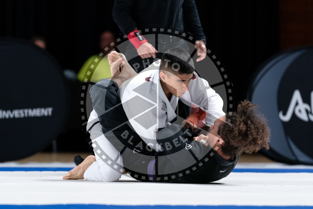 20241012PBB1269 | Athletes compete during the AJP Tour Europe Continental Jiu-Jitsu Professional Championship on October 12, 2024 in Almere near Amsterdam, Netherlands. © Chiara Dazi / photoblackbelt
